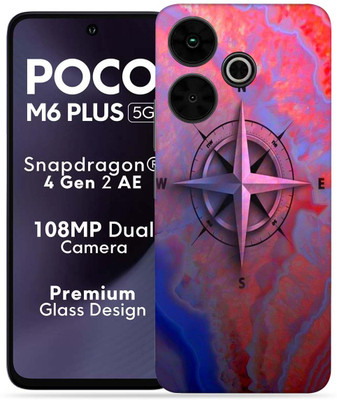 OggyBaba OggyBaba Poco M6 Plus 5g Mobile Skin(Arrow Sign)