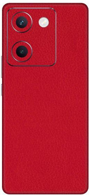 Vcare GadGets Red Leather Y200 Pro 5G Mobile Skin(Red Leather)