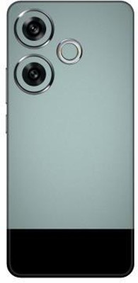 Vcare GadGets Poco F6 (5G) Mobile Skin(Muted Silver & Black)