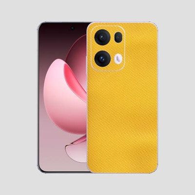 BUGGU OPPO RENO 13 PRO 5G Mobile Skin(yellow_carbon)
