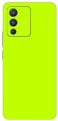 Vcare GadGets Olive Green Electro vivo V23 5G Mobile Skin(Olive Green Electro)