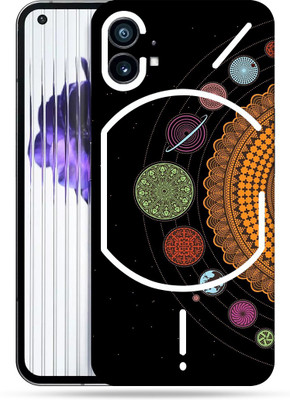 SkinoMania Nothing-Phone(1) Mobile Skin(Multicolor Solar Mandala)