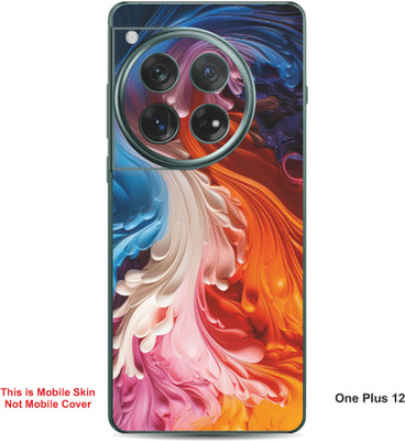 VYBE The Smart Choice One Plus 12 Art Embossed Mobile Skin(GunmokeA13)