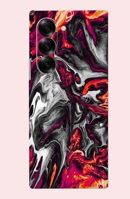 OggyBaba Samsung Galaxy Z Fold7 Mobile Skin(Colorful Lava)