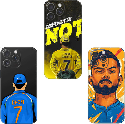 wrap craft APPLE IPHONE XR COMBO (PACK OF 3) Premium Vinyl BACK Mobile Skin(Multicolor)