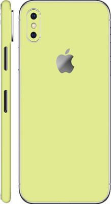 Vcare GadGets Apple iPhone Xs Max / 10s Max Mobile Skin(Cream)