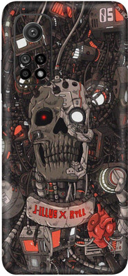 SKINADDA Mi 10T 5G Premium Vinyl Mobile Skin(Multicolor)