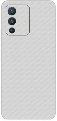Vcare GadGets Fiber Carbon White vivo V23 5G Mobile Skin(Fiber Carbon White)
