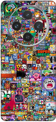 wrap craft VIVO X100 PRO 5G Premium Vinyl Mobile Skin(Multicolor)