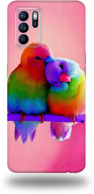 Mclaxa Oppo Reno 6Z Mobile Skin(Partner Birds)