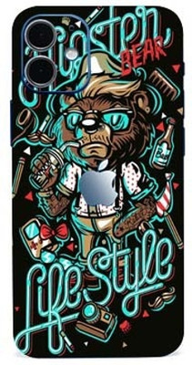 TJ CREATION Apple iPhone 12 Mini Mobile Skin(Superr Dark Brown Skin With HiighQuality Matte Finish...s1)