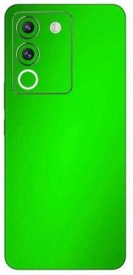 Vcare GadGets Vivo Y200 5G Mobile Skin(Metallic Green Shining)