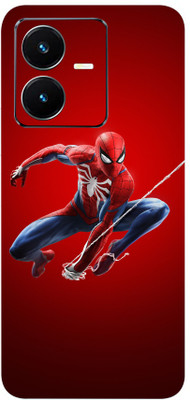 LAMHA Vivo Y22, vivo y22, Vivo Mobile Skin(Ultra Super Spider Man Wrap Sticker With High Matte Finish.)