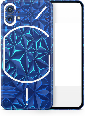 Flipkart SmartBuy nothing phone 1 mobile skin its ready to used cutting skin blue marble og 16 Mobile Skin(Multicolor)