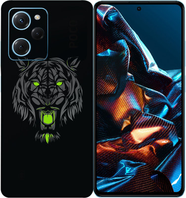 SkinoMania POCO X5 Pro 5G Mobile Skin(Multicolor Tiger-G)
