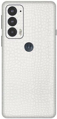 Vcare GadGets Moto Edge 20 5G Mobile Skin(White)