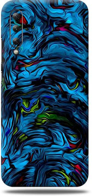 Mclaxa Redmi 9 lite 5g, Blue Lava For mi 9 lite, Xiaomi 9 Lite Mobile Skin(Blue Lava (Skin Sticker (Not Back Cover))