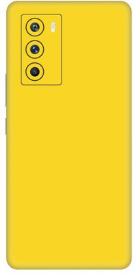 Vcare GadGets Yellow Matte vivo i QOO 9 SE 5G Mobile Skin(Yellow Matte)