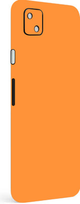 TJ CREATION Google Pixel 4A Mobile Skin(Ultra Super Orange Matte Skin With High Matte Finish.)
