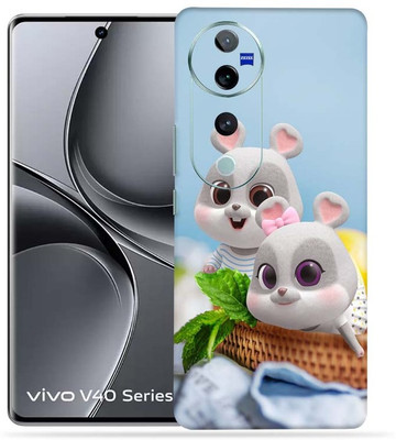 OggyBaba OggyBaba Vivo V40 pro 5g Mobile Skin(Cute Rabbit)