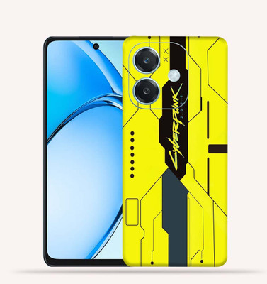 OggyBaba OggyBaba Oppo A3 5g Mobile Skin(Cyberpunkh-Yellow)