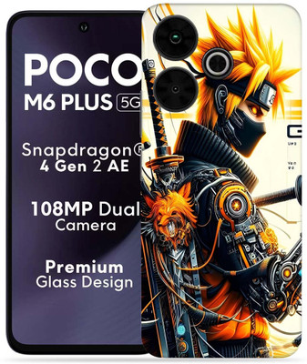OggyBaba OggyBaba Poco M6 Plus 5g Mobile Skin(Kakashi Up3)