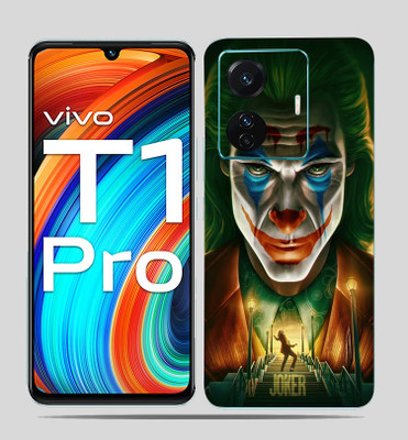 SkinoMania Vivo T1 Pro (5g) Mobile Skin(Joker Multicolor Mobile skin)