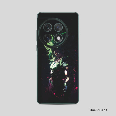 VYBE The Smart Choice One Plus 11 Goku Mobile Skin Mobile Skin(Olive Green 17)
