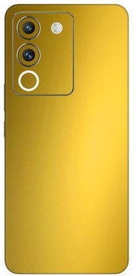 Vcare GadGets Vivo Y200 5G Mobile Skin(Metallic Gold Shining)