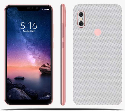 TJ CREATION Mi Redmi Note 6 Pro, Transparent, Mi Redmi Note 6 Pro Mobile Skin(Super Ultra Transparent Skin With(Back+Camera+Sides))