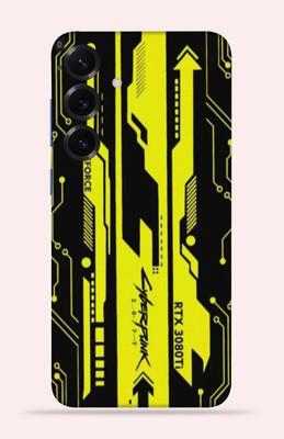 OggyBaba OggyBaba Sumsung Galaxy S25 Plus 5g Mobile Skin(Cyberpunk-Yellow-Black)