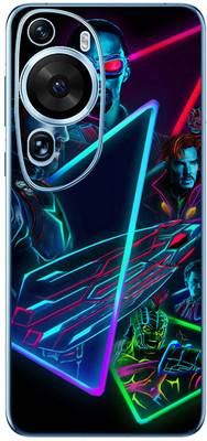 FCS Huawei P50 Pro Printed Back skin Mobile Skin(Super Hero)