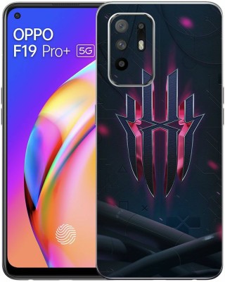 FCS OPPO F19 Pro Plus 5G Printed Back Skin: Nubia Red Texture Mobile Skin(Nubia Red Texture Skin)