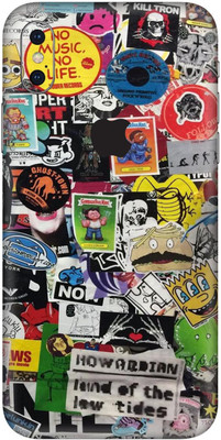 AMTHA AMTHA Apple iPhone X Mobile Skin(Multicolor)