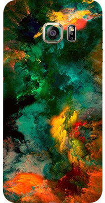 AsSkin Samsung Galaxy S6 Edge Plus, samsung s6 edge plus, Samsung Mobile Skin(Ultra Super Multicolor Clouds With High Matte Finish.)