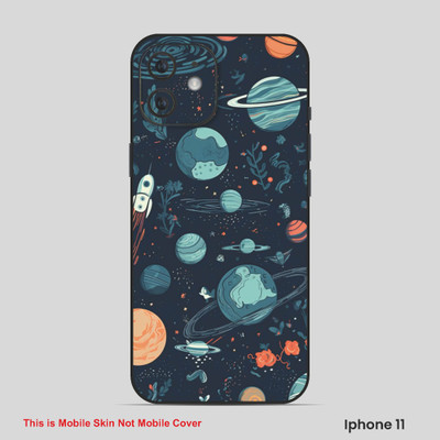 VYBE The Smart Choice iPhone 11 Universal Mobile Skin(Grey Teal 1)