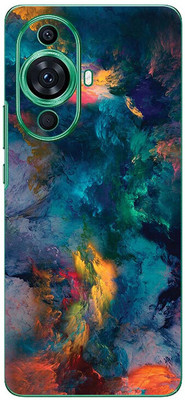 FCS Huawei nova 11 Ultra Printed Back skin Mobile Skin(Smoke)