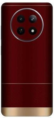 Vcare GadGets Realme 12 (5G) Mobile Skin(Red & Gold)