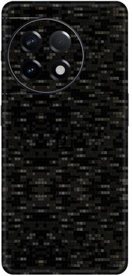 Vcare GadGets One Plus 11 R 5 G Mobile Skin(Black)