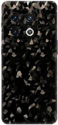 Vcare GadGets One Plus 10 Pro 5G Skin Back Side With Camera Protection High Quality Premium Mobile Skin(Crystal Diamond Black)