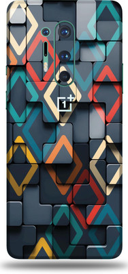 AsSkin Oneplus 8Pro Mobile Skin(Wall Pattern Skin With Glossy Matte Finish.)