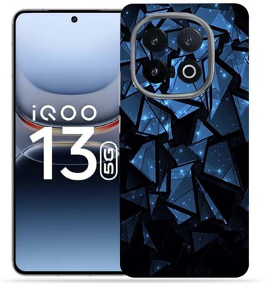 OggyBaba OggyBaba Vivo Iqoo 13 5g Mobile Skin(Blue Poly)