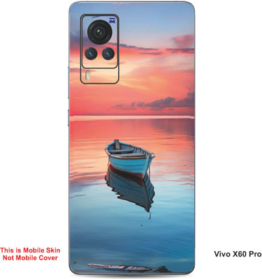 VYBE The Smart Choice Vivo X60 Pro Naturel Mobile Skin(Dark Salmon 11)