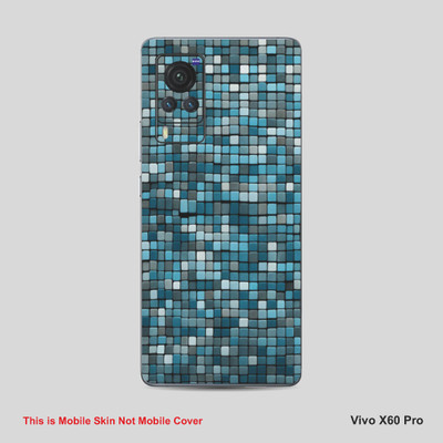 VYBE The Smart Choice Vivo X60 Pro Pattern Mobile Skin Mobile Skin(Multi ColourCK4)