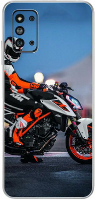 FCS Samsung Galaxy F52 5G Printed Back skin Mobile Skin(Bike Skin)