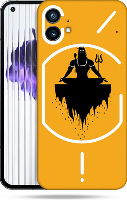 SkinoMania Nothing-Phone(1) Mobile Skin(Multicolor Meditation Shiv)
