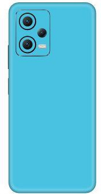 Vcare GadGets Poco X5 (5G) Mobile Skin(Blue Satin)