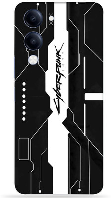 Gizmo Wraps T4 Lite 5g Mobile Skin(Black Cyberpunkh)