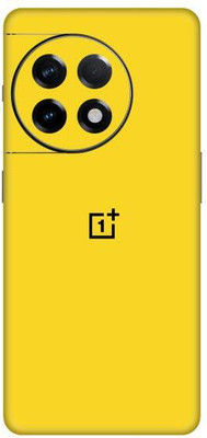 Vcare GadGets One Plus 11 R 5 G Mobile Skin(Yellow)