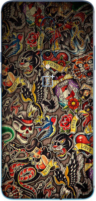 AMTHA AMTHA OnePlus 7T Pro Mobile Skin(Multicolor)